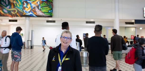 BNE Stories Vicki Airport Ambassador
