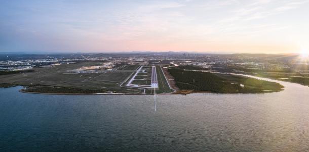 Brisbane new runway render