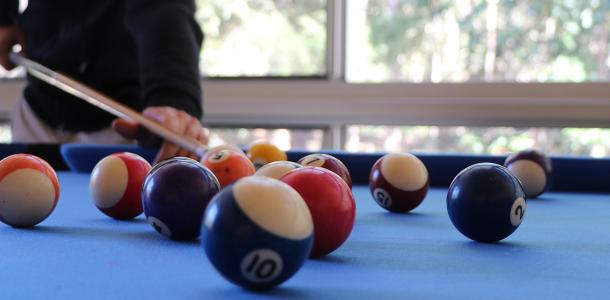 Bribie Island Retreat Pool Table