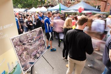 Brisbane Airport in the community