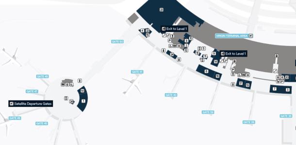 terminal d brisbane airport map Brisbane Airport Maps Domestic And International Terminals terminal d brisbane airport map