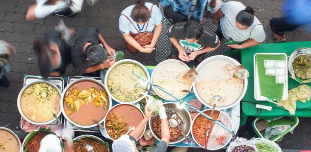 Bangkok’s gourmet delights can be found on the street