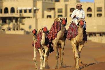 Qasr Al Sarab is the Palace of the Mirage in Abu Dhabi