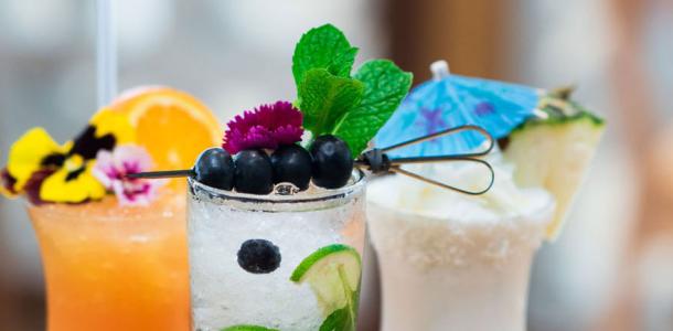 Cocktails at Brisbane Airport