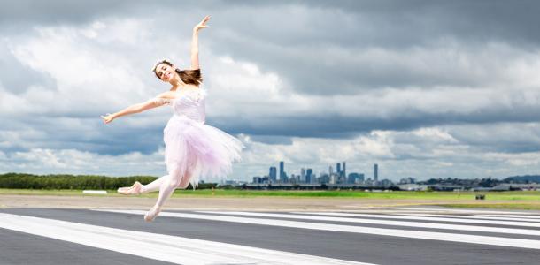 Queensland Ballet at Brisbane Airport