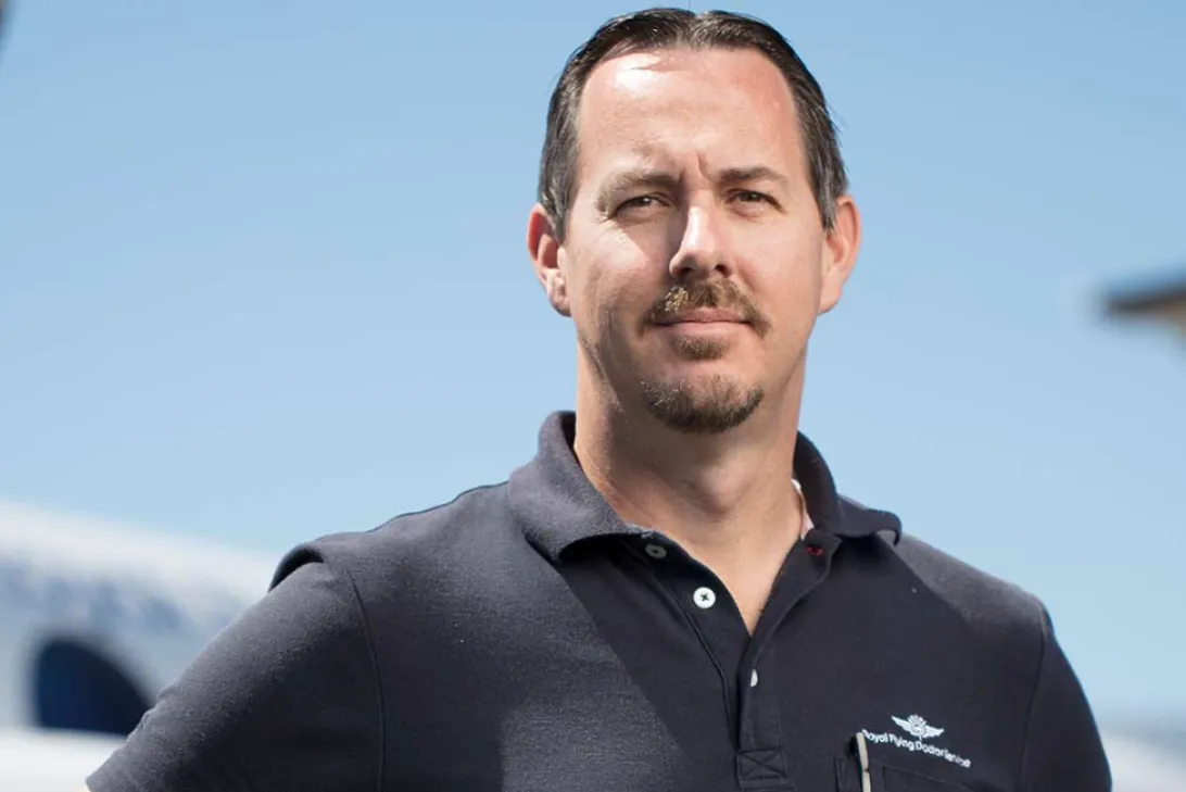 RFDS Pilot Dave Collins