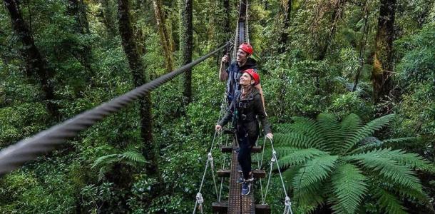 Zipline with Rotorua Canopy Tours
