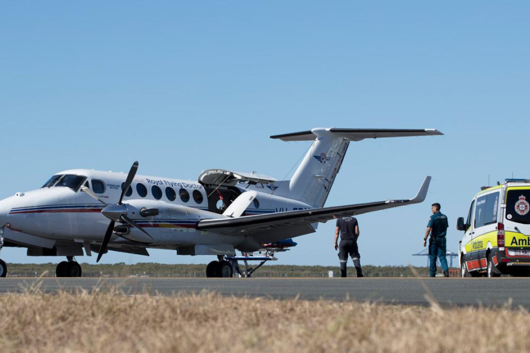 Royal Flying Doctor Service at Brisbane Airport