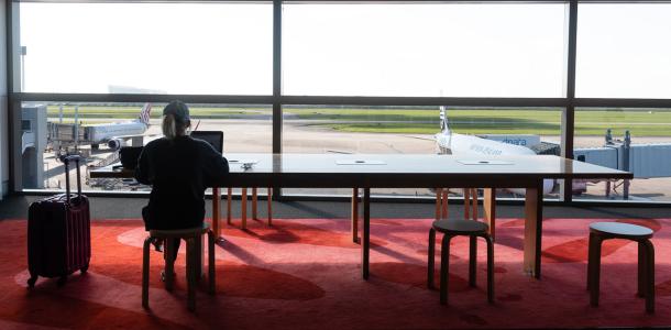 Solo travel at Brisbane Airport's International Terminal