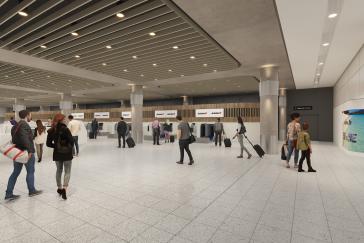 Domestic Terminal Security Upgrade - Artist Impression