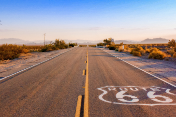 Route 66 road