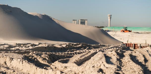 Construction of Brisbane's New Runway