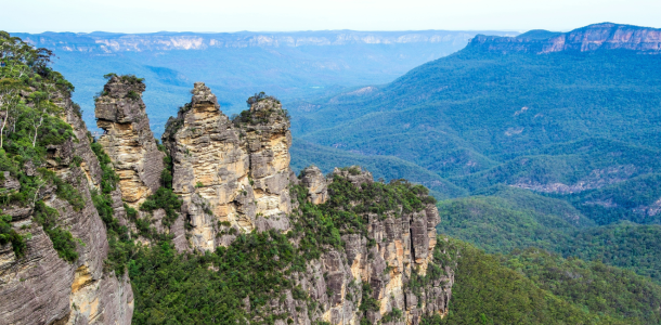 Three Sisters rock formation in the Blue Mountains