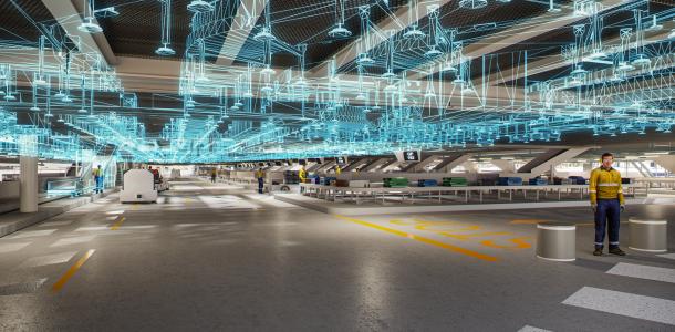 baggage area at international terminal
