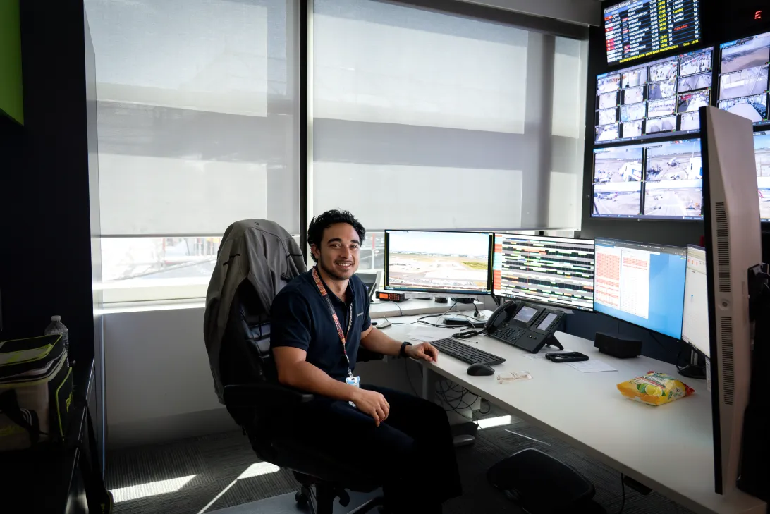 Duty Control Coordinator, Geoff Fabila