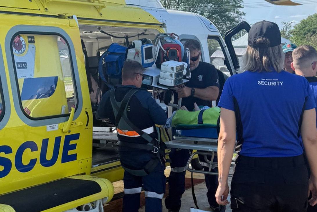 Life Flight Holiday rescue