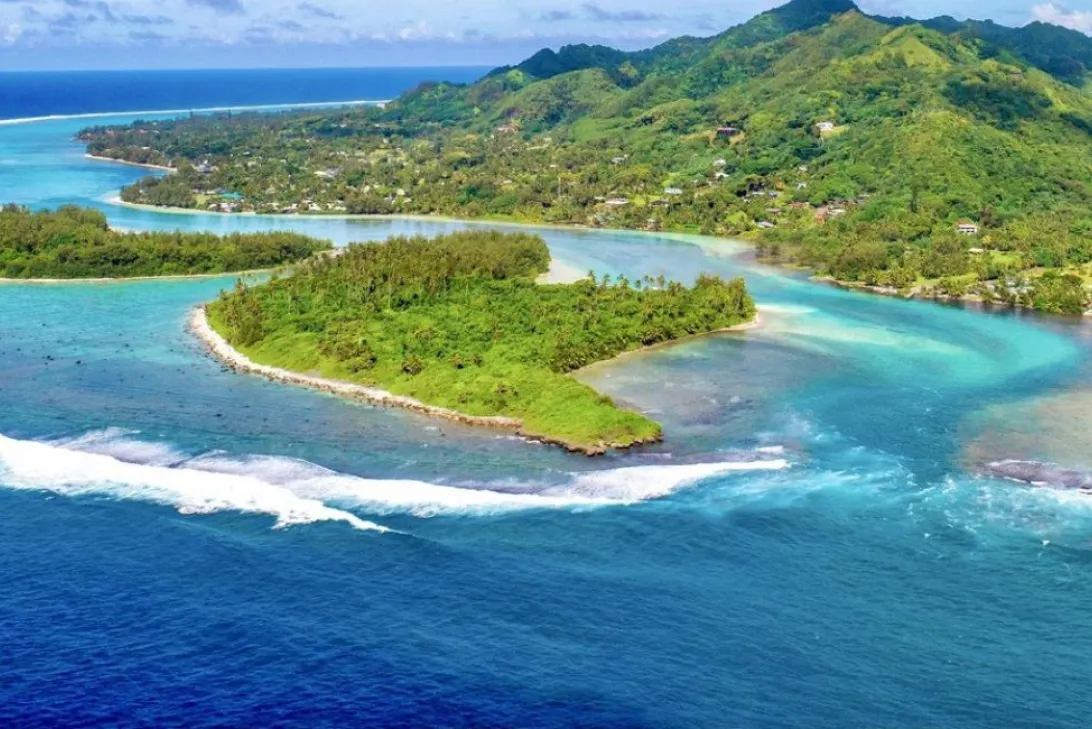 Muri Aerial Photo - Cook Islands