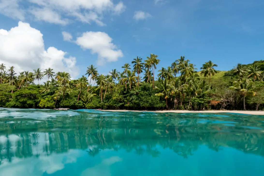 An island in Fiji