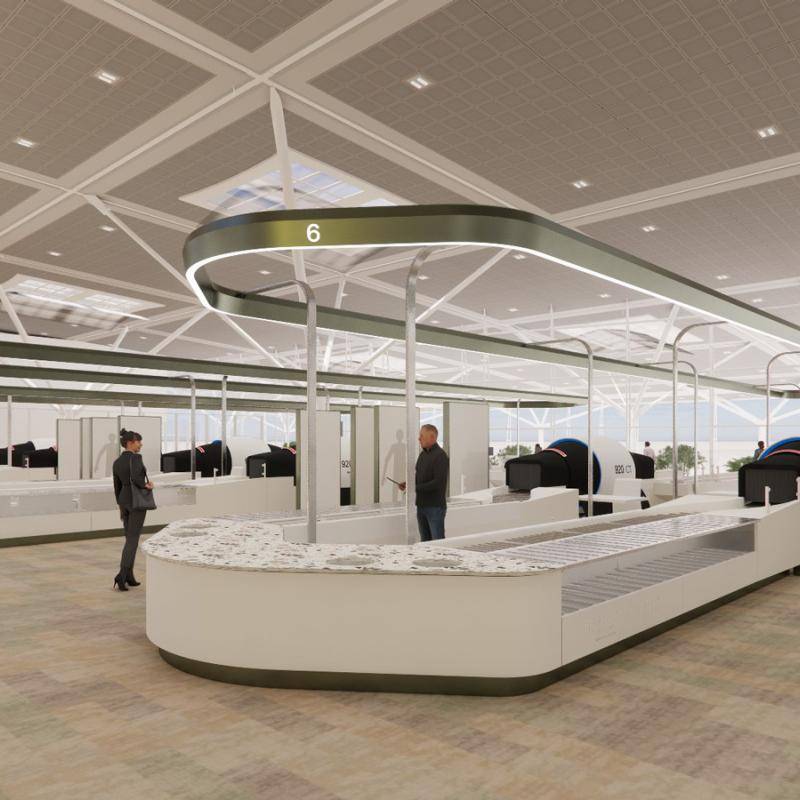 International Terminal Security Upgrade - Artist Impression International Terminal Security Upgrade - Artist Impression