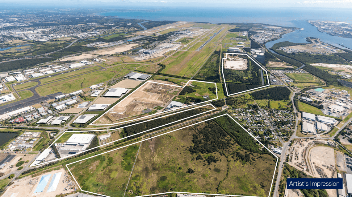 Airport Industrial Park Render Airport Industrial Park Render